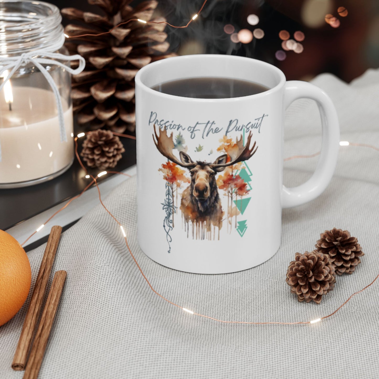 JA Moose passion of the pursuit Ceramic Mug 11oz