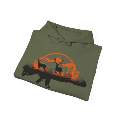 Muley Outdoors Orange Hunting Life Hoodie