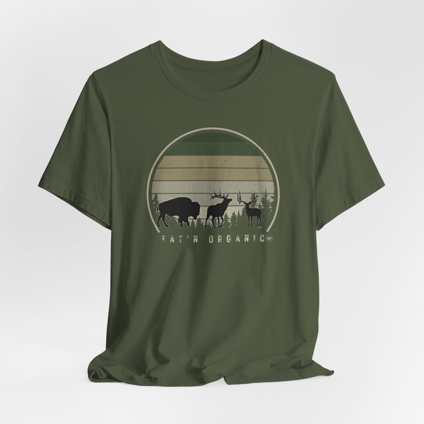 JA EAT'N ORGANIC Bison, ELK, Muley T-Shirt