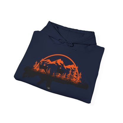 Muley Outdoors Orange Hunting Life Hoodie