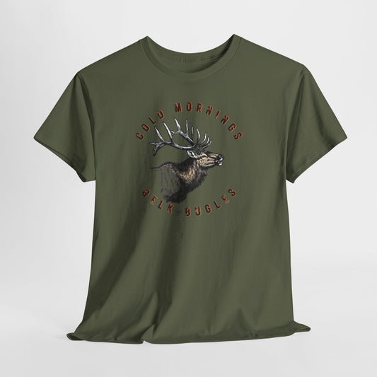 JA Cold Mornings & Elk Bugles T-Shirt