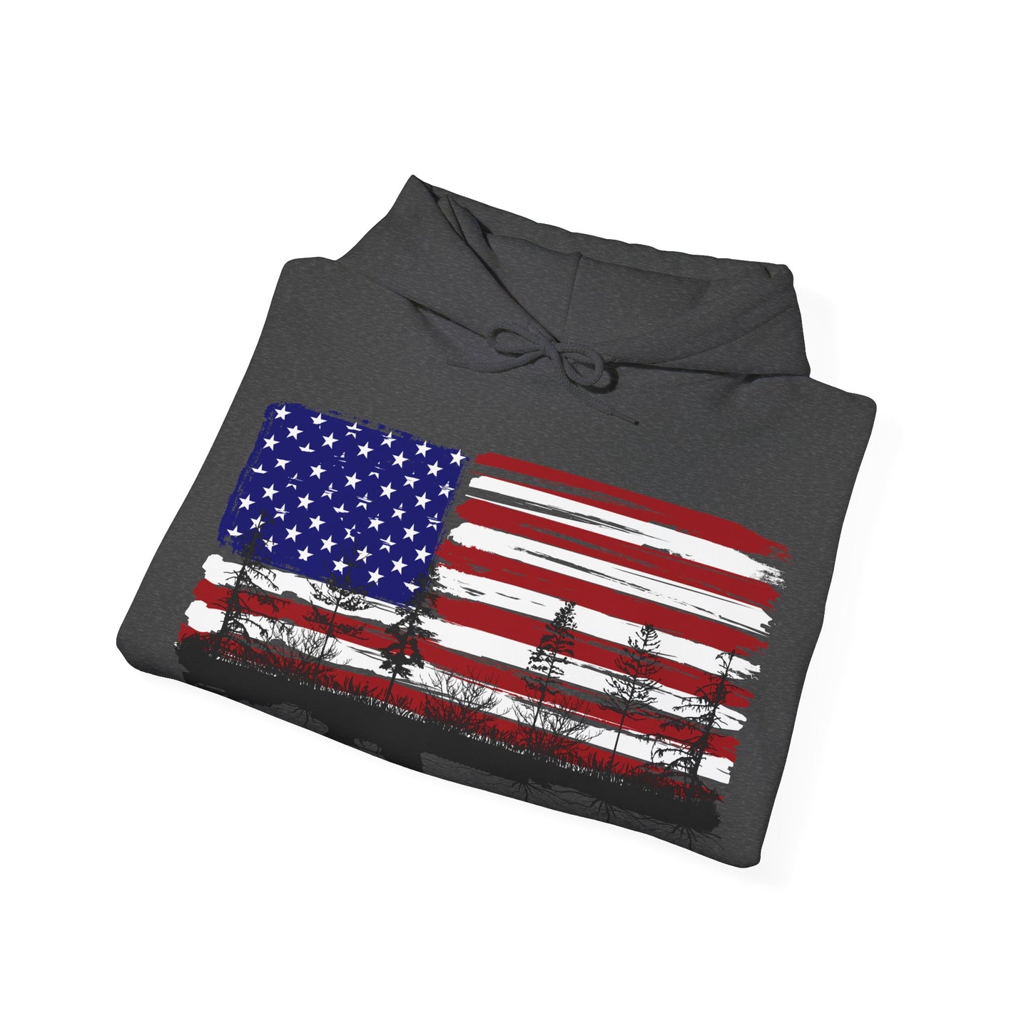 JA Red, White and Blue Rooted AR Hoodie