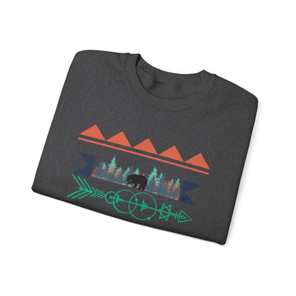 Bear Tribal Crewneck Sweatshirt