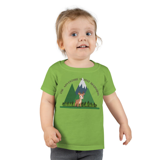 The Adventure is Just Beginning Toddler T-shirt