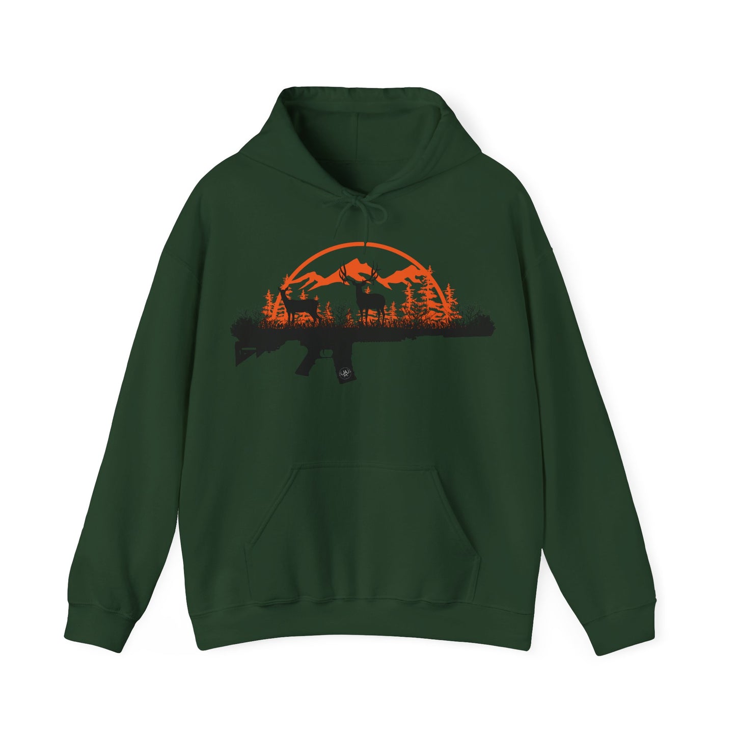Muley Outdoors Orange Hunting Life Hoodie