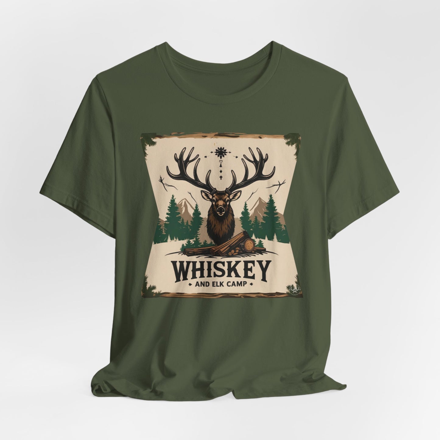 JA Whiskey & Elk Camp T-Shirt