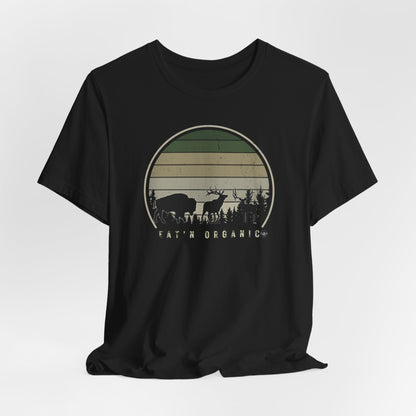 JA EAT'N ORGANIC Bison, ELK, Muley T-Shirt