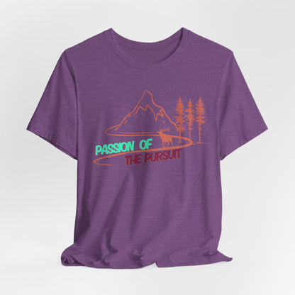 PASSSION OF THE PURSUIT ELK Unisex Jersey Short Sleeve Tee
