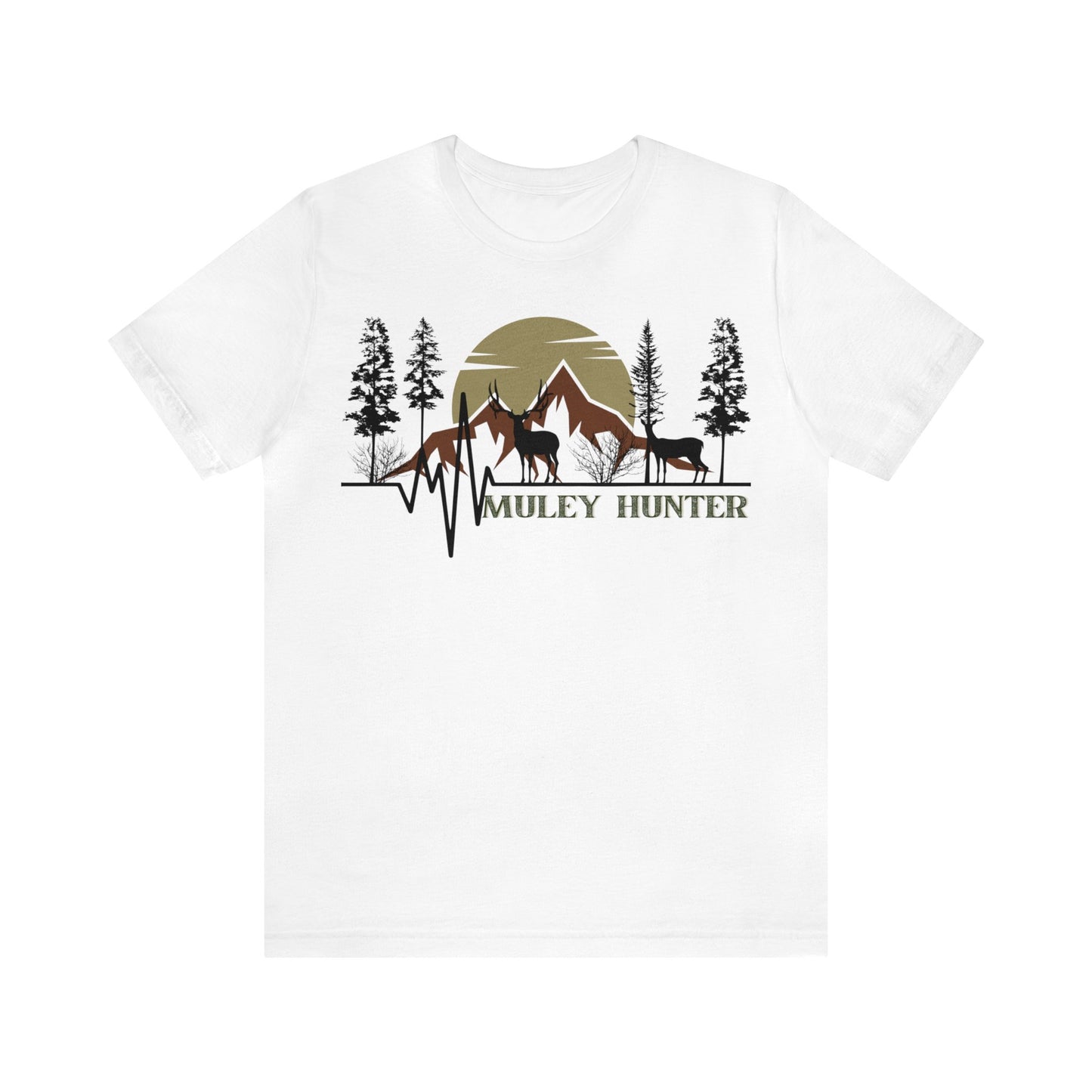 Muley Hunter Heartbeat T-Shirt