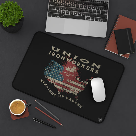 JA Union Ironworkers Desk Mat
