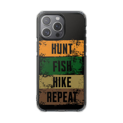 JA Hunt, Fish, Hike, Repeat I PHONE CASES