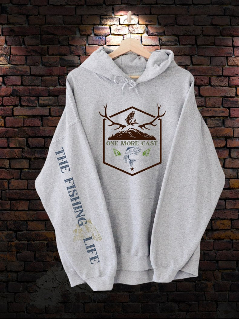 One More Cast The Fishing Life Hoodie