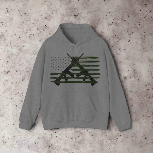 Green Patriotic Hoodie